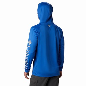 Columbia PFG Terminal Tackle™ Hoodie Herr Blå/Grå (TMPEA8539)